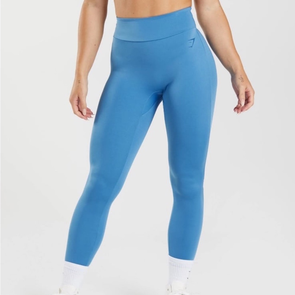 Gymshark Power Blue Leggings Medium